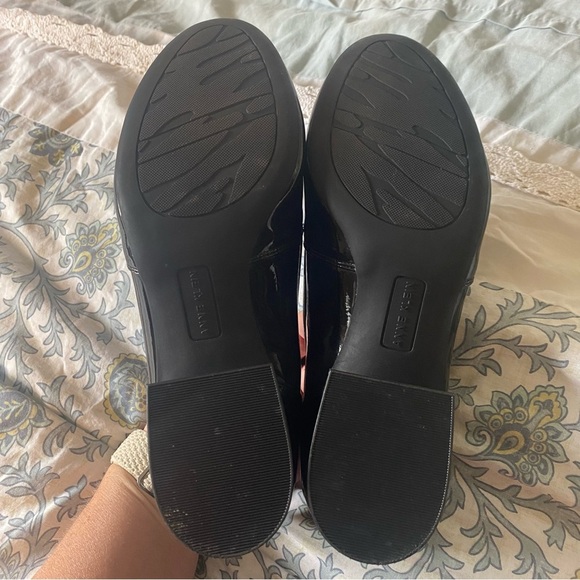 Anne Klein Jinni Patent Leather Black Block Heeled Loafer Size 8 - Picture 9 of 10